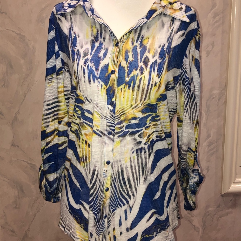 Fun print Blouse